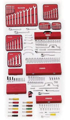 Proto - 194 Piece 1/4, 3/8 & 1/2" Drive Master Tool Set - Comes in Top Chest - A1 Tooling