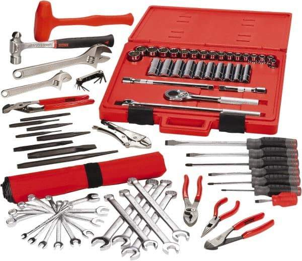 Proto - 77 Piece 3/8 & 1/2" Drive Master Tool Set - Comes in Tool Box - A1 Tooling