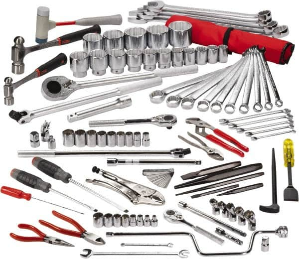 Proto - 92 Piece 3/8, 1/2 & 3/4" Drive Master Tool Set - Comes in Top Chest - A1 Tooling