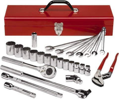 Proto - 27 Piece 3/4 & 1" Drive Master Tool Set - Comes in Tool Box - A1 Tooling