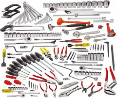 Proto - 164 Piece 1/4, 3/8, 1/2 & 3/4" Drive Master Tool Set - Comes in Roller Cabinet - A1 Tooling