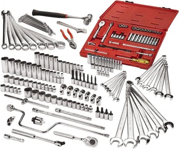 Proto - 179 Piece 1/4 & 3/8" Drive Master Tool Set - Comes in Roller Cabinet - A1 Tooling