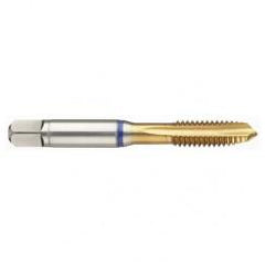 41836 2B 3-Flute PM Cobalt Blue Ring Spiral Point Plug Tap-TiN - A1 Tooling