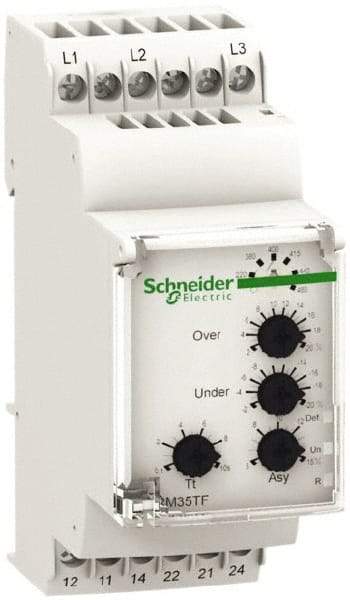 Schneider Electric - 2NO/2NC, 220-480 VAC Control Relay - DIN Rail Mount - A1 Tooling