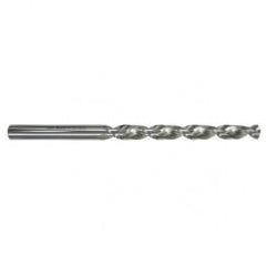 3mm Dia. - HSS Parabolic Taper Length Drill-130° Point-Coolant-Bright - A1 Tooling