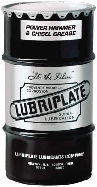 Lubriplate - 120 Lb Drum Aluminum Extreme Pressure Grease - Black, Extreme Pressure, 400°F Max Temp, NLGIG 2, - A1 Tooling