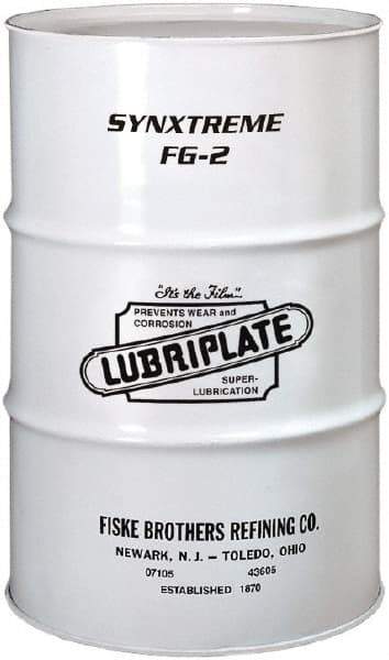 Lubriplate - 400 Lb Drum Calcium Extreme Pressure Grease - Tan, Extreme Pressure, Food Grade & High/Low Temperature, 450°F Max Temp, NLGIG 2, - A1 Tooling