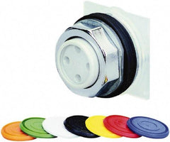 Schneider Electric - 30mm Mount Hole, Extended Straight, Pushbutton Switch - Round, Momentary (MO) - A1 Tooling