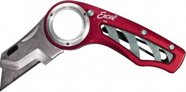 Excel - Fixed Utility Knife - Red Metal Handle - A1 Tooling