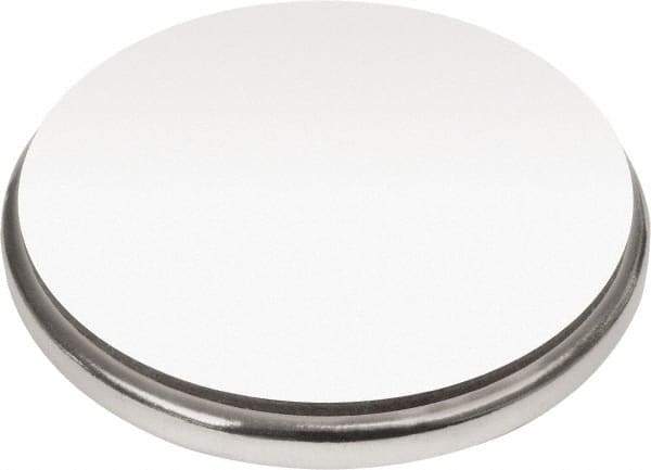 Mag-Mate - 1-1/2" Diam x 1/8" High Neodymium Rare Earth Magnet - 77 Lb Max Capacity, 180°F Max, Nickel Plated - A1 Tooling