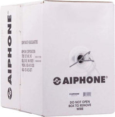 Aiphone - 22 AWG, 3 Wire, 500' OAL Shielded Automation & Communication Cable - PVC Insulation, 0.0253" OD - A1 Tooling