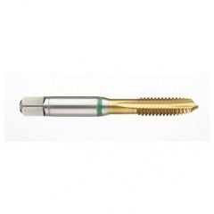 1-1/8-7 2B -Flute Cobalt Green Ring Spiral Point Plug Tap-TiN - A1 Tooling