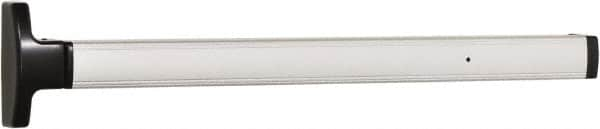 Falcon - 2' 6" to 3' 4-1/2" Door Width Concealed Vertical Rod Push Bar - Anodized Aluminum Finish - A1 Tooling