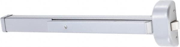 Arrow Lock - 3' to 4' Door Width Rim Exit Device - Aluminum Finish - A1 Tooling