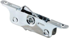 Made in USA - 0.44" Long x 0.64" Wide x 5.89" High, Draw Latch - Zinc Plated Steel, with Plain Steel Finish - A1 Tooling