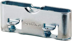 Made in USA - 1-1/4" Long x 1.63" Wide x 3.38" High, Draw Latch - Zinc Plated Steel, with Plain Steel Finish - A1 Tooling