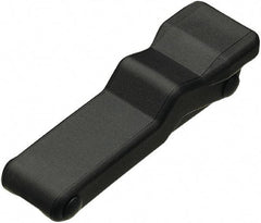 Made in USA - 5.95" Long x 1.8" Wide x 1.16" High, Draw Latch - Rubber, with Black Finish - A1 Tooling