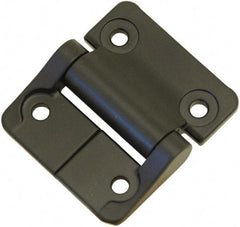 Value Collection - 2-1/4" Long x 2" Wide, Heavy Duty Hinge - Zinc, Black Finish - A1 Tooling