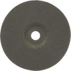 3M - 4-1/2" Wheel Diam, 7/8" Arbor Hole, Type 27 Depressed Center Wheel - Ceramic - A1 Tooling