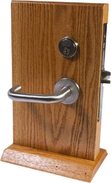 Arrow Lock - Entrance/Apartment Lever Lockset with Dead Bolt - 2-3/4" Back Set, Steel, Brushed Chrome Finish - A1 Tooling