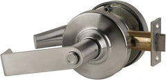 Privacy Lever Lockset for 1-3/4 to 2″ Thick Doors 2-3/4″ Backset, Brushed Chrome Finish