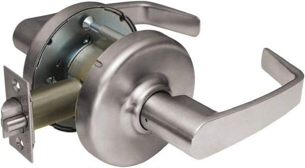 Corbin Russwin - Passage Lever Lockset - 2-3/4" Back Set, Steel, Brushed Chrome Finish - A1 Tooling