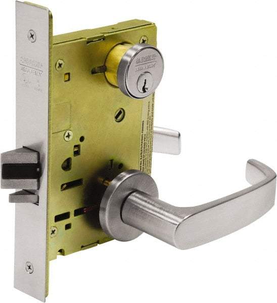 Sargent - Classroom Lever Lockset - 2-3/4" Back Set, Steel, Brushed Chrome Finish - A1 Tooling