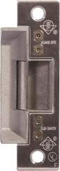 Adams Rite - 1.63" Long x 1" Wide, Satin Stainless Steel Finish, Electric Door Strike - 24 Volt, DC Power, Zinc Alloy - A1 Tooling