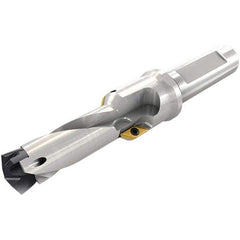 Iscar - 0.63 to 0.665" Diam, 1.4" Max Drill Depth, 3/4" Shank Diam, 4.61" OAL, Replaceable Tip Drill - AOMT, FCP, HCP-IQ, ICG, ICK, ICK-2M, ICM, ICN, ICP, iCP-2M, QCP-2M Insert, 16 Seat Size, DCNT Toolholder, Series Pre-Thread - A1 Tooling