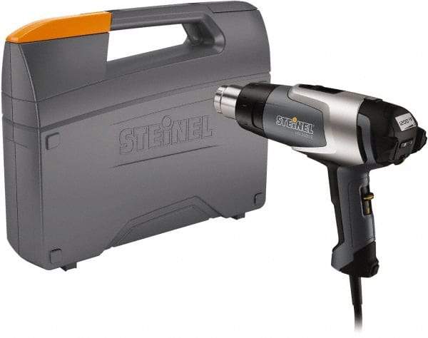 Steinel - 120 to 1,200°F Heat Setting, 4 to 13 CFM Air Flow, Heat Gun - 120 Volts, 13.5 Amps, 1,600 Watts, 6' Cord Length - A1 Tooling