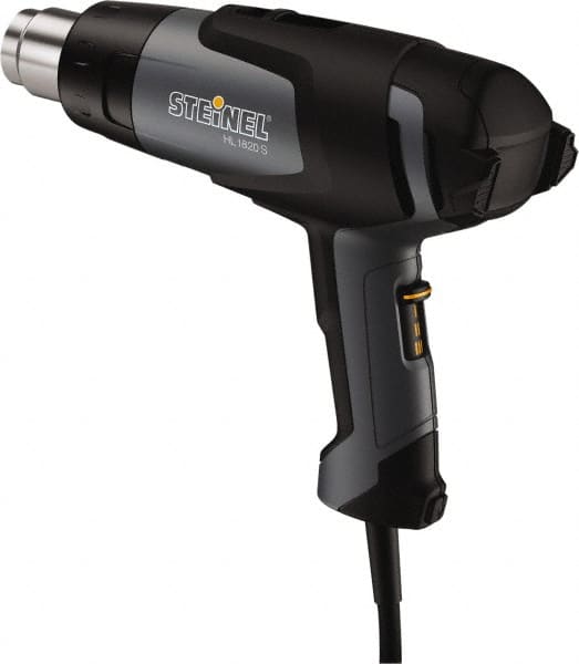 Steinel - 120 to 1,100°F Heat Setting, 4 to 13 CFM Air Flow, Heat Gun - 120 Volts, 12 Amps, 1,400 Watts, 6' Cord Length - A1 Tooling