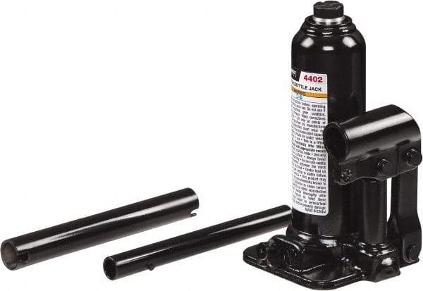 Sunex Tools - 2 Ton Capacity Bottle Jack - 7.1" to 13.6" High, 3.9" Long x 3.66" Wide Base - A1 Tooling