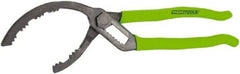 OEM Tools - 2-13/32 to 5" Diam Adjustable Oil Filter Plier - 5" Long - A1 Tooling