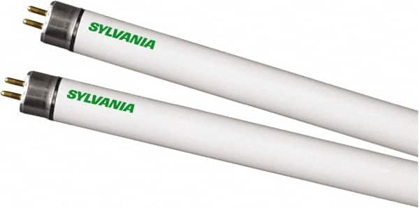 SYLVANIA - 54 Watt Fluorescent Tubular Miniature Bi-Pin Lamp - 4,100°K Color Temp, 4,450 Lumens, T5, 40,000 hr Avg Life - A1 Tooling