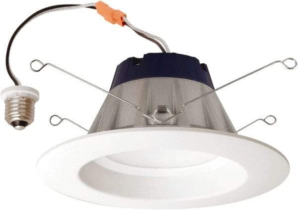 SYLVANIA - 7.3" Long x 4.85" Wide LED Downlight - 13 Watt, IC Rated, Recessed Housing - A1 Tooling