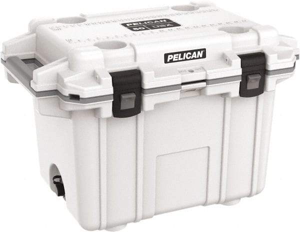 Pelican Products, Inc. - 50 Qt Cooler - Polypropylene, White/Gray - A1 Tooling