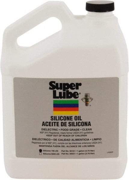 Synco Chemical - 1 Gal Bottle Synthetic Machine Oil - -50 to 200°F, SAE 80W, ISO 100, 100 cSt at 25°C, Food Grade - A1 Tooling