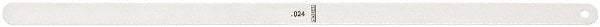 Starrett - Feeler Gages   Thickness (Decimal Inch): 0.0240    Leaf Length (Inch): 12 - A1 Tooling