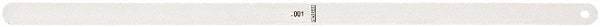 Starrett - Feeler Gages   Thickness (Decimal Inch): 0.0010    Leaf Length (Inch): 12 - A1 Tooling