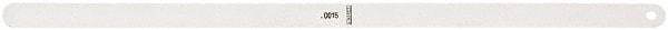 Starrett - Feeler Gages   Thickness (Decimal Inch): 0.0015    Leaf Length (Inch): 12 - A1 Tooling