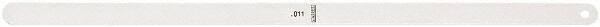 Starrett - Feeler Gages   Thickness (Decimal Inch): 0.0110    Leaf Length (Inch): 12 - A1 Tooling