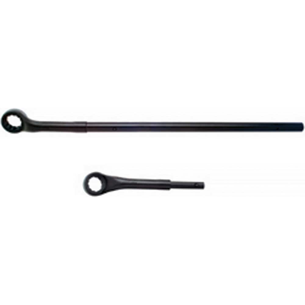 Wright Tool & Forge - Box Wrenches; Wrench Type: Striking ; Tool Type: Offset ; Size (Inch): 1-1/8 ; Number of Points: 12 ; Head Type: Single End ; Finish/Coating: Black - Exact Industrial Supply