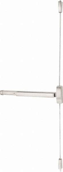 Stanley - Left & Right Hand, Surface Vertical Rod - Satin Stainless Steel Finish, 28 to 36" Door Width, Grade 1 - A1 Tooling