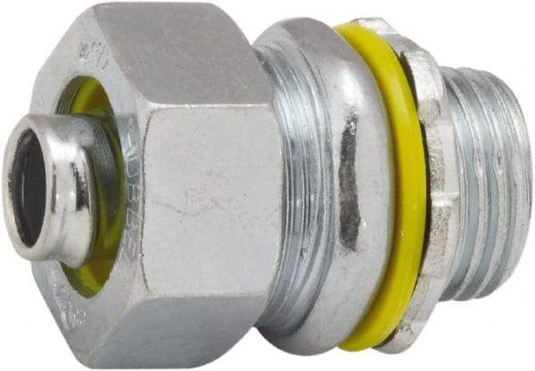 Hubbell-Raco - 3/8" Trade, Steel & Malleable Iron Straight Liquidtight Conduit Connector - A1 Tooling