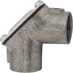 Hubbell-Raco - 3/4" Trade, Die Cast Zinc Threaded Angled Rigid/Intermediate (IMC) Conduit Coupling - A1 Tooling