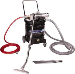 Guardair - 20 Gal Steel Tank, Air Powered Wet/Dry Vacuum - 10 Peak hp, 20' Hose Fitting, Cordless, Cartridge Filter - A1 Tooling