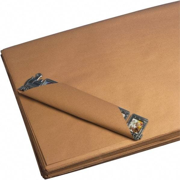 Made in USA - 48" Long x 40" Wide Sheets of Recycled Kraft Paper - 50 Lb Paper Weight, 225 Sheets - A1 Tooling