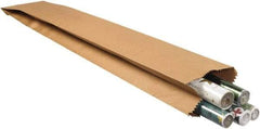 Made in USA - 8" Wide x 44" Long x 5" High Rectangle Kraft Bags - Kraft (Color) - A1 Tooling