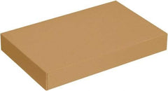 Made in USA - 9-1/2" Wide x 15" Long x 2" High Rectangle Chipboard Box - 1 Wall, Kraft (Color) - A1 Tooling