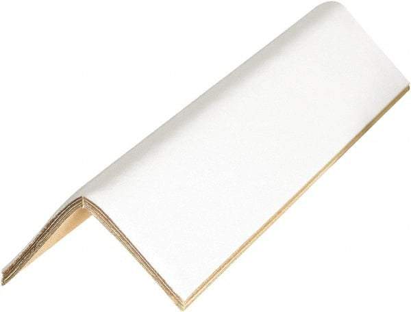 Made in USA - 30" Long x 2" Wide x 2" High Edge Guard - White, Case - A1 Tooling